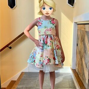 Floral Kids Dress